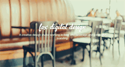 Desktop Screenshot of foxdigitaldesign.com